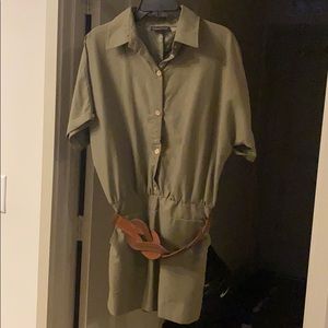 Rampage button down dress